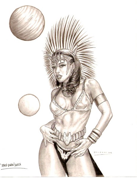 Space Queen (Sketch)