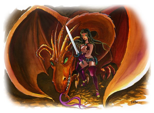 El dragon y la princesa