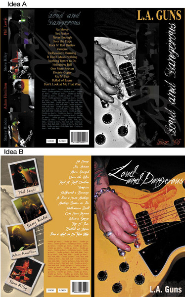 LA Guns Live at the Whisky DVD Case Ideas