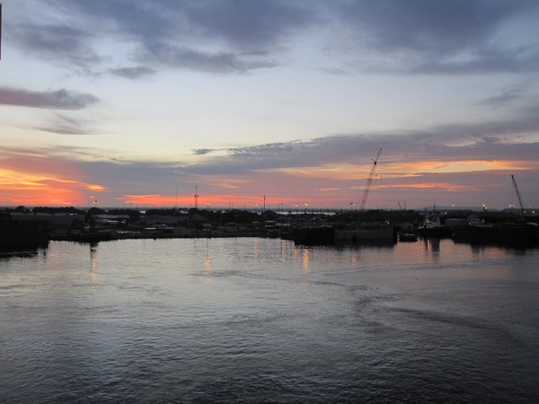 Port of Tampa Sunrise