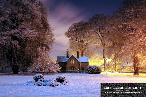 ExpoLight Branston Hall Park Moonlit Night Winter 0003C (Sample Proof Photography)
