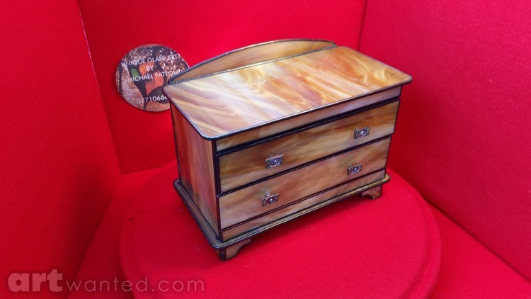 Stained Glass Chest of Drawers