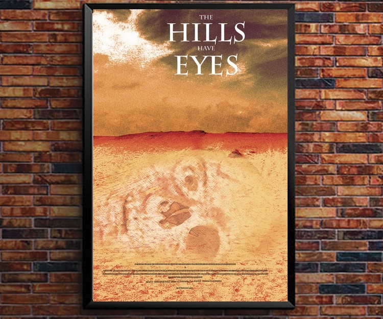 Hills have eyes movie poster 
