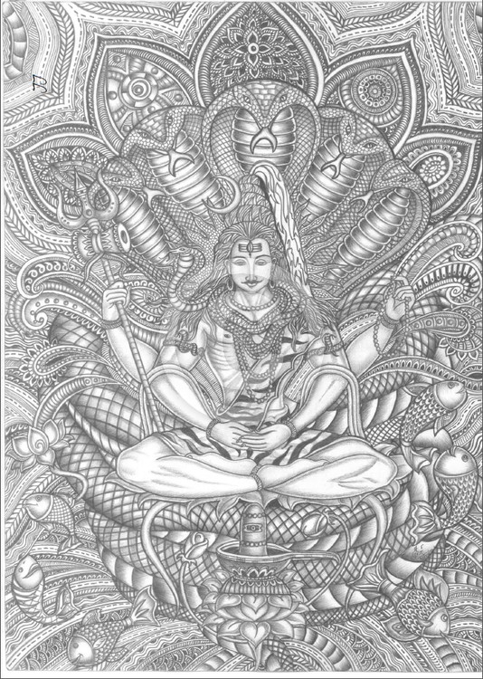 Lord Shiva Portrait