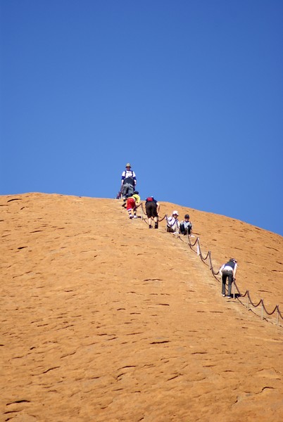 Uluru (Ayers Rock) Climbers