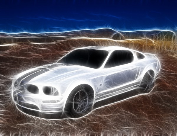 Mistical Ford Mustang