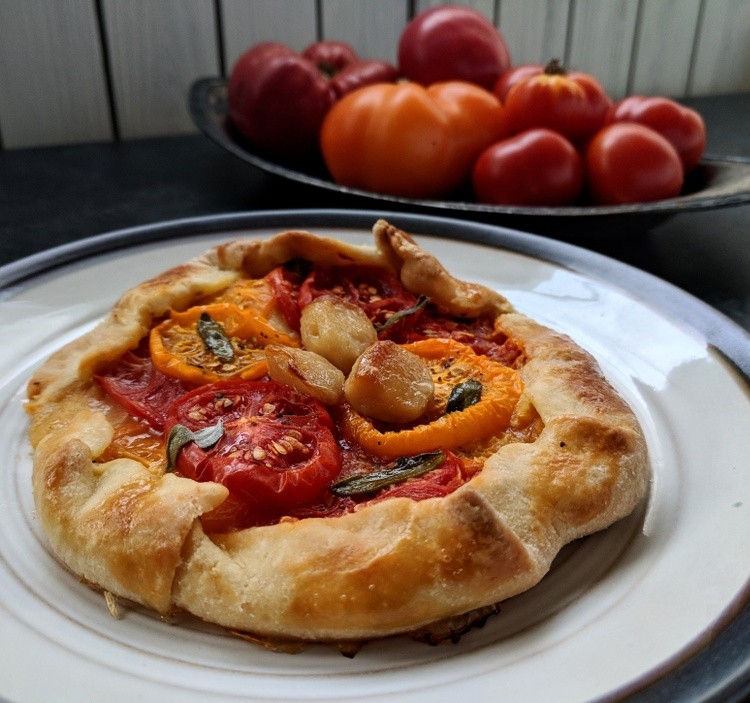 Heirloom Tomato Galette