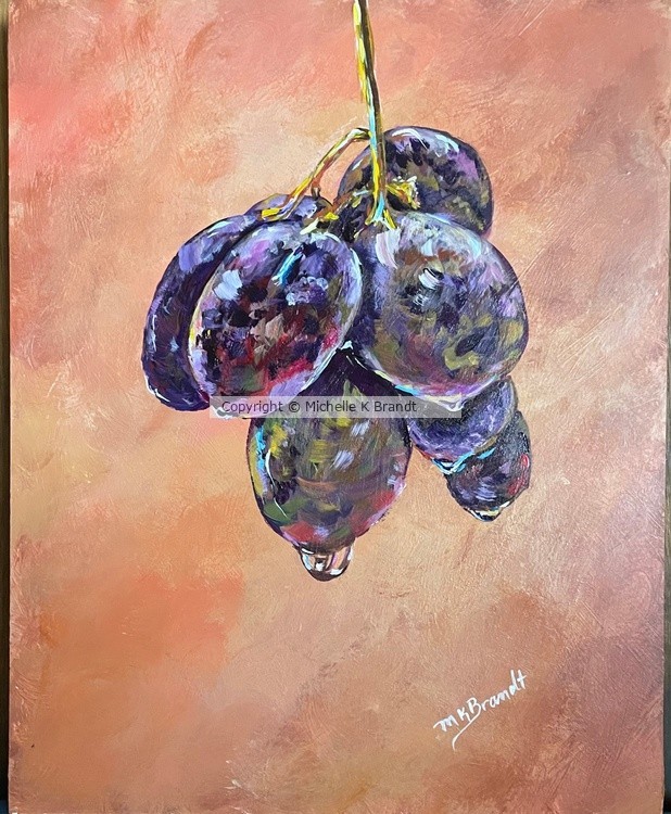 grape clusters