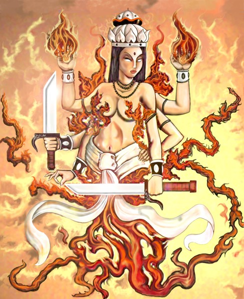 Flaming Shiva