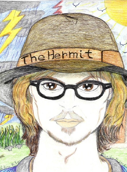 MRainey The Hermit SKTarot project