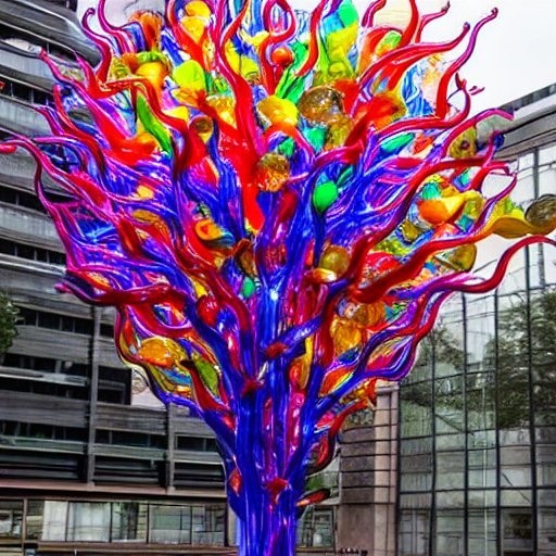 Rainbow Glass Tree