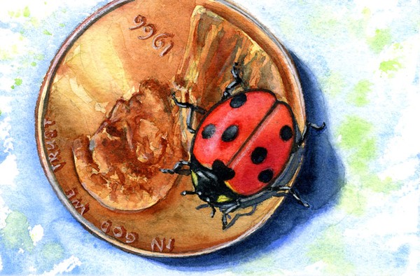 Penny and Lady Bug
