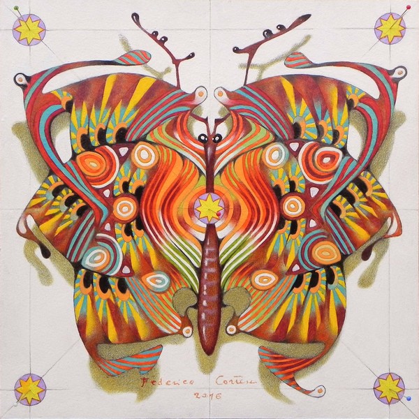 tribal butterfly (SOLD)
