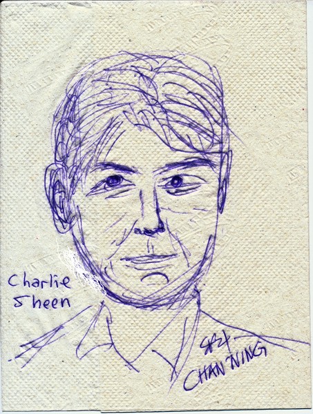 Ridiculous Portrait: Charlie Sheen