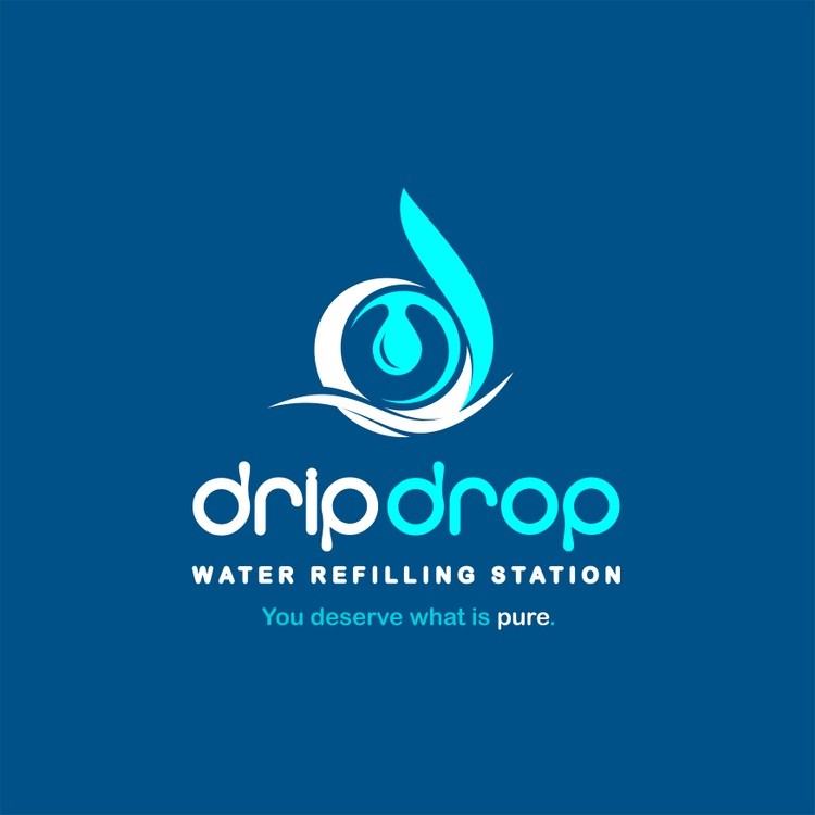 Logo: Drip Drop Water Refilling Station