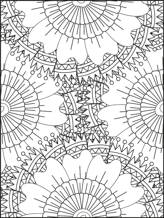 Abstract Coloring Pages 40