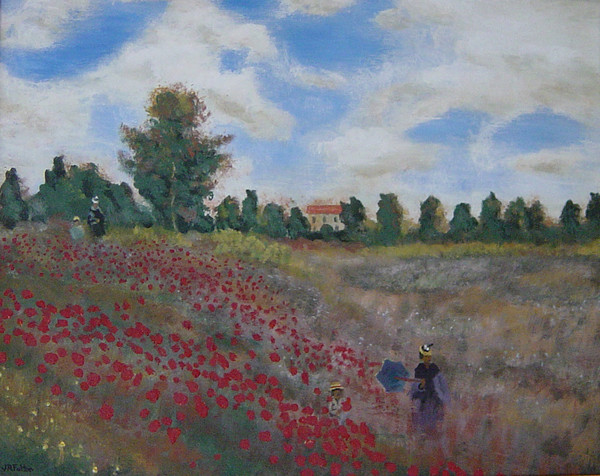 Red Poppies near Argenteuil