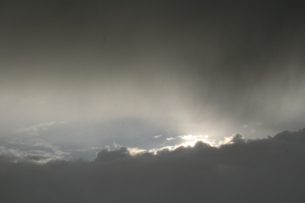Raining on Sunrise  (up close)