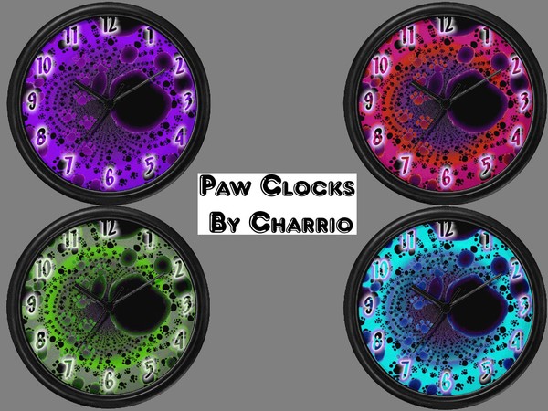 Paws The Time, Colors sample