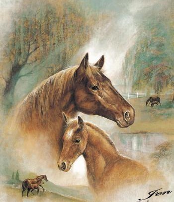 Southern Mare and Foal