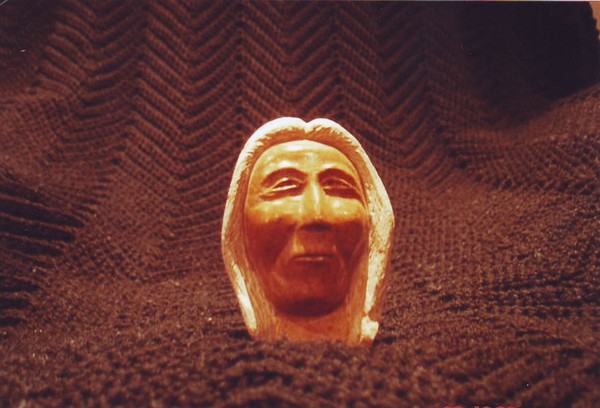 Native head - Soap stone