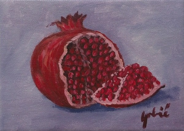 Pomegranate, 5x7