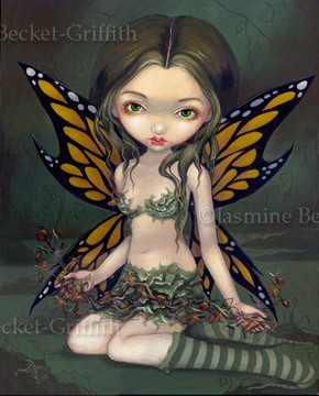 Fairy with Dried Flowers