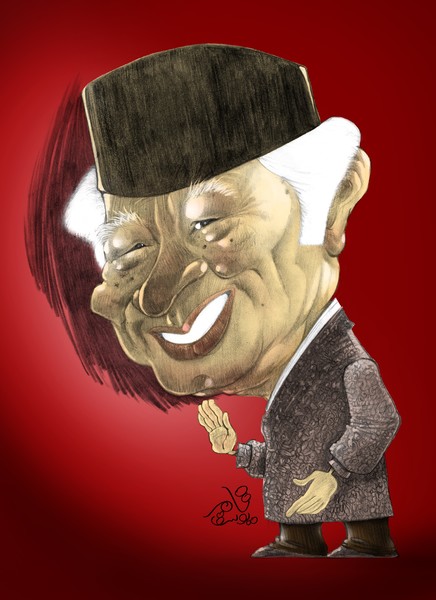 Suharto of Indonesia by Tamer Youssef