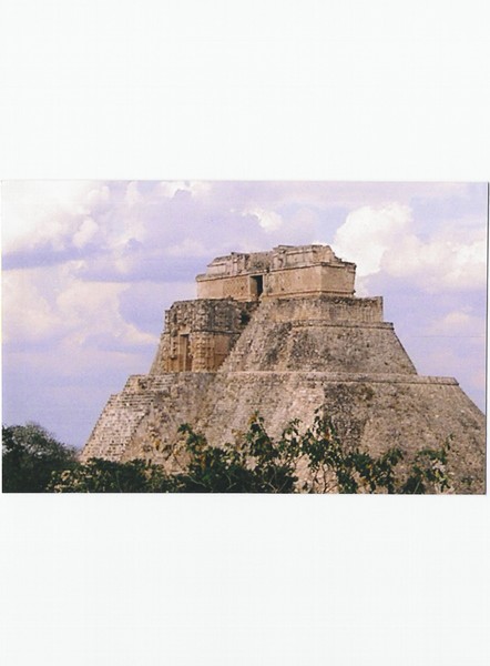 temple in mexico , yukatan