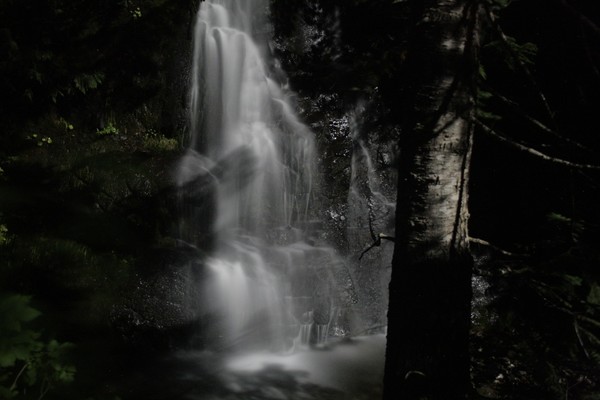 Waterfall at Night