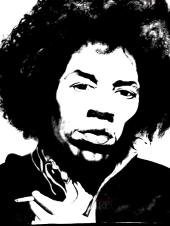 Jimi Hendrix...Digitized