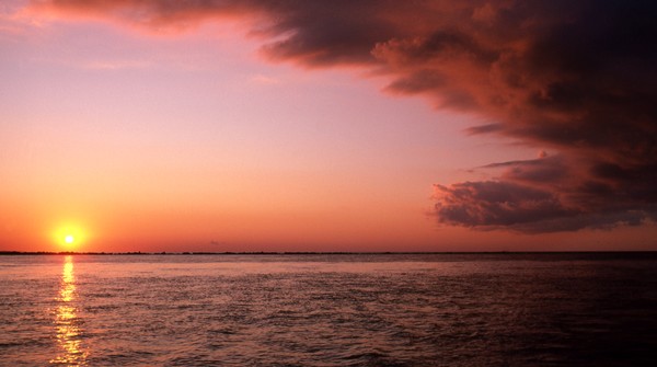 Sunset and Clouds, Nantucket Harbor, Nantucket Mas