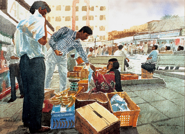 Market at Bur Dubai.