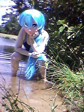 the water is so cool~