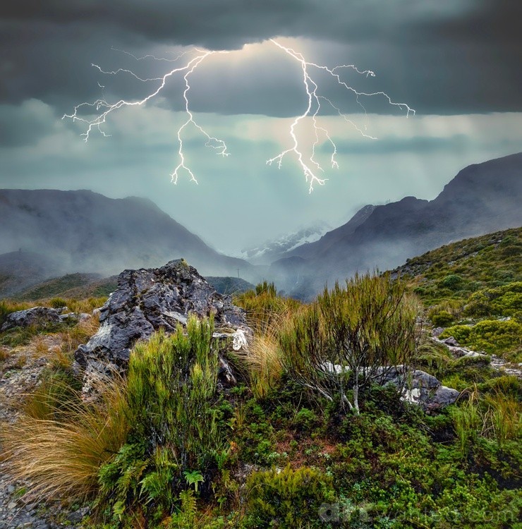 A Storm in the Mountains