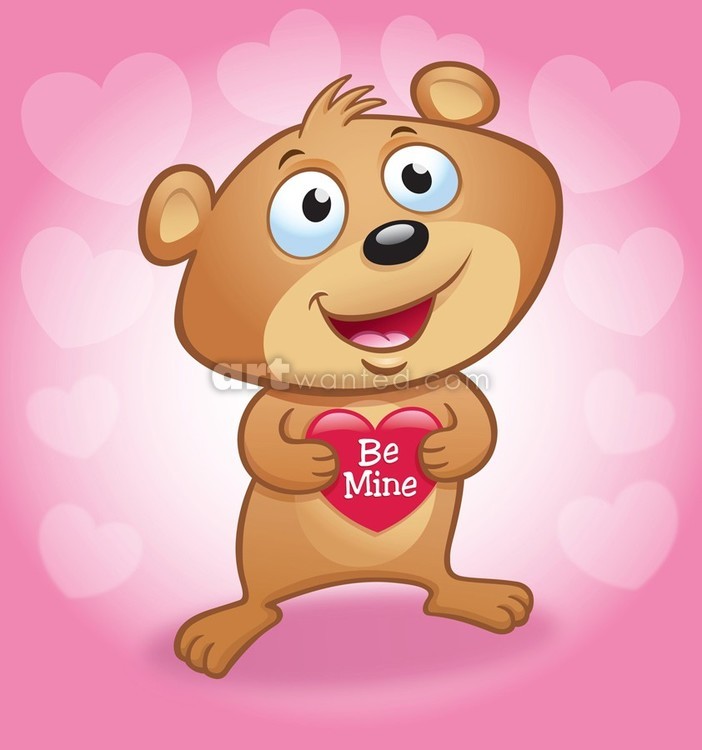 Cute Valentine's Day Bear