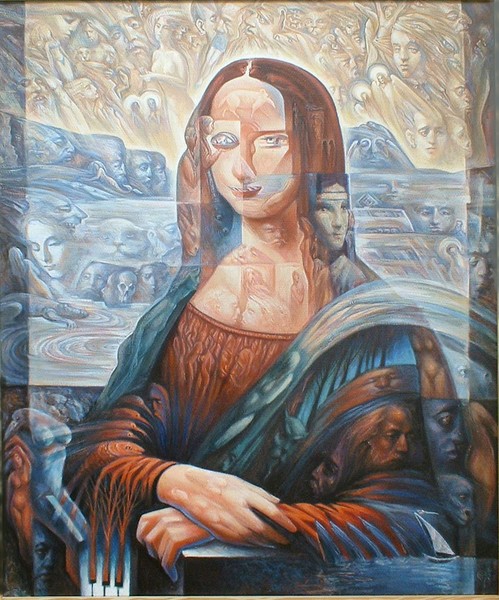 Mona Lisa without any smile