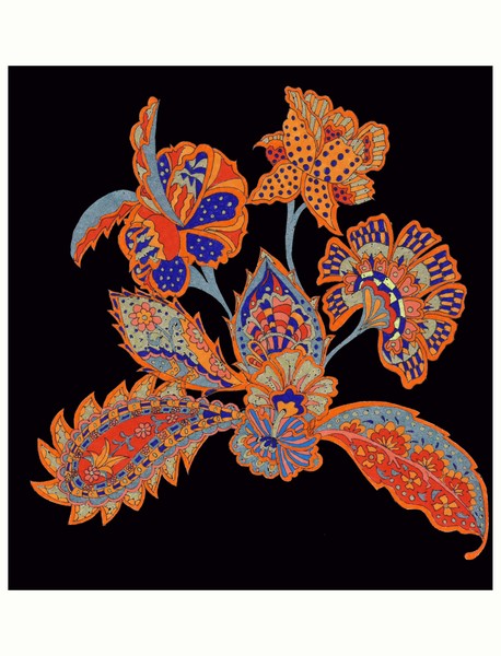 paisley flowers