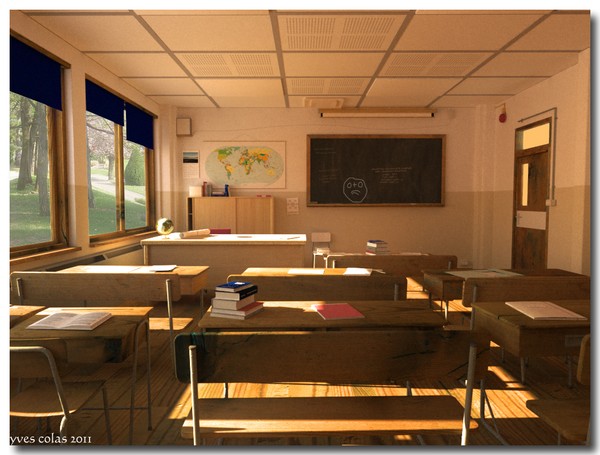 the classroom