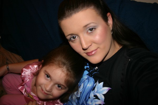 My Daughter and I, self taken