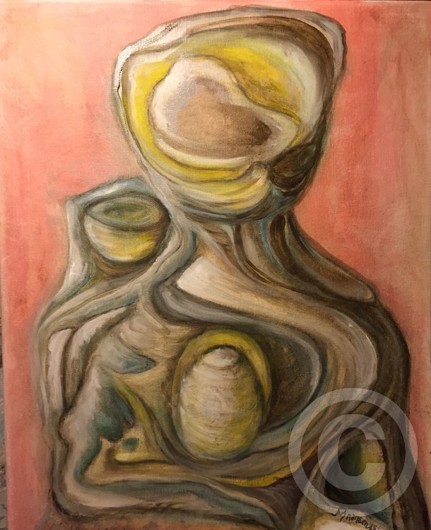 Orb VI, oil on canvas, 16x20