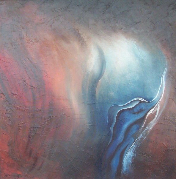 EXODUS           36x36 in.       Oil on Canvas