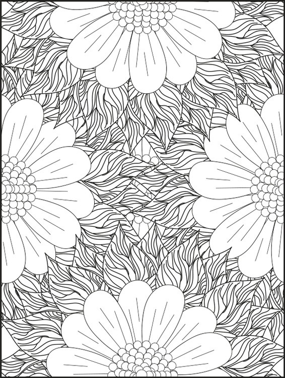 Abstract Coloring Pages 42