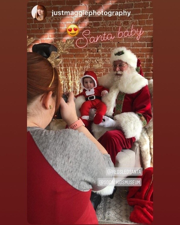 redsledsanta baby