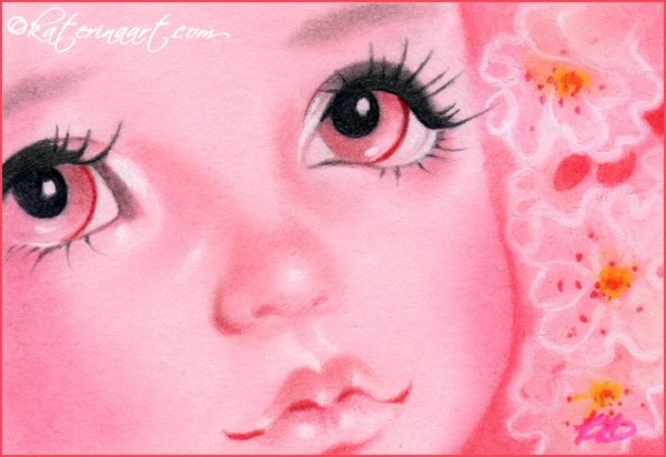 Cherry Blossom Pink ACEO
