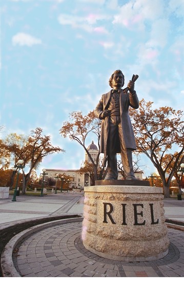 Louis Riell Statue