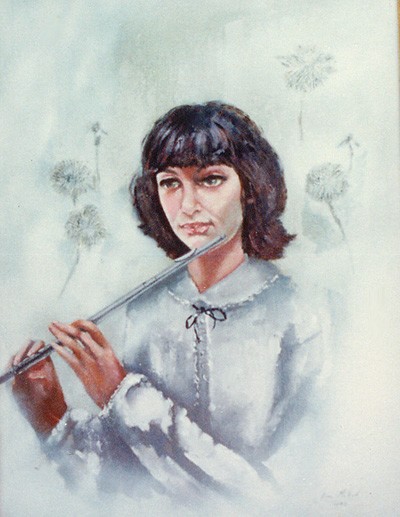 Girl with Flute
