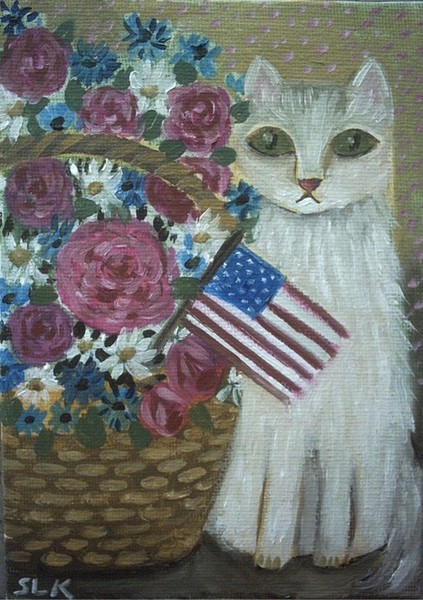 Patriotic Kitty