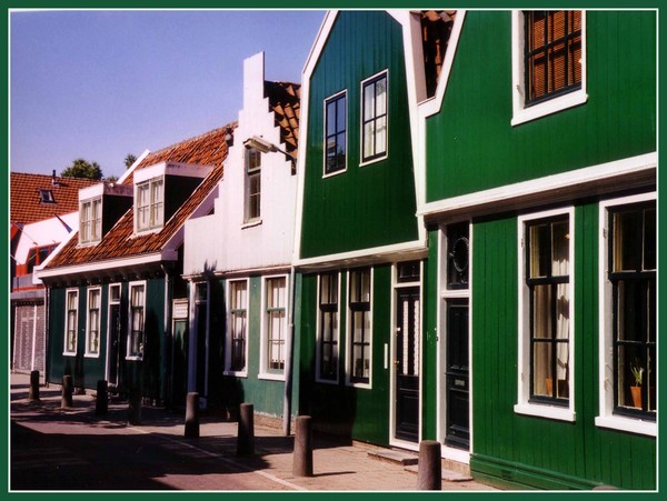 ..small street in dutch village near Amsterdam...
