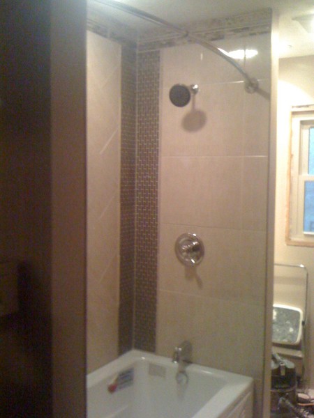 Custom tile design shower